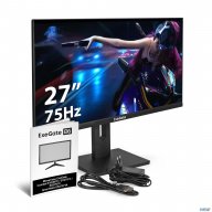 Монитор игровой 165 Гц 27" Exegate combat Eg2707c (ips Led Grade A+, Fhd, 1920x1080@165Гц, 16:9, 250