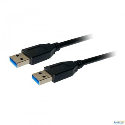 Bion Кабель удлинительный Usb 3.0 Am/am, 1.8 м, чёрный [bxp-ccp-usb3-amam-018m]