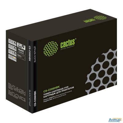Картридж лазерный Cactus Cs-c056hbk черный (21000стр.) для Canon Imageclass Lbp320 Series/540 Series