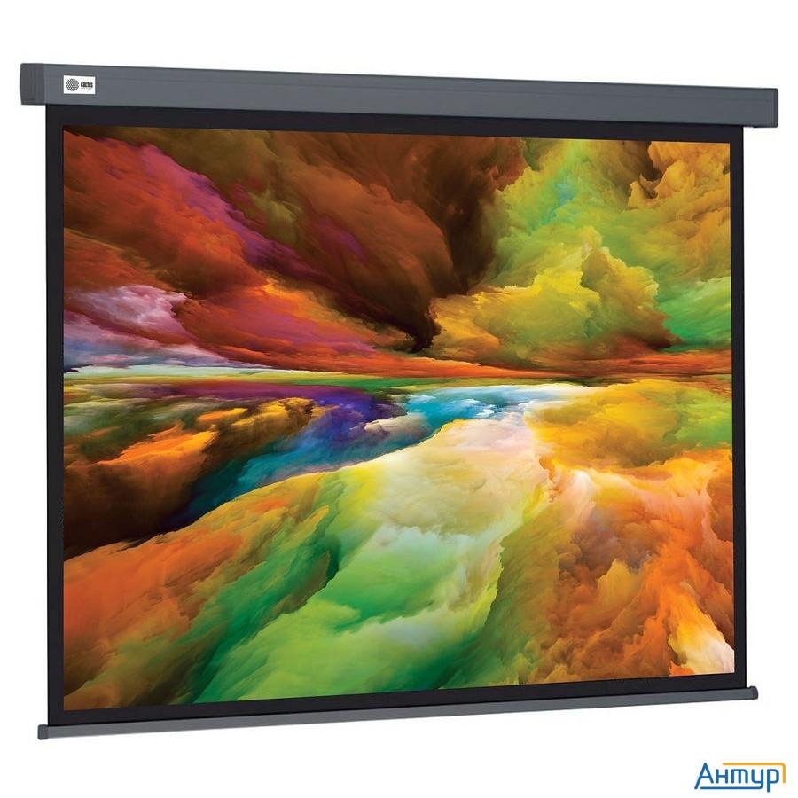 Экран Cactus Wallscreen Cs-psw-152x203-sg,  203х152 см, 4:3,  настенно-потолочный серый