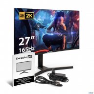 Монитор изогнутый игровой 165 Гц 27" Exegate Combat Ev2707c (va Curved R1500 Led Grade A+, 1920x1080