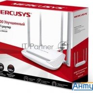 Беспроводный маршрутизатор Mercusys Mw325r, 300Мбит/с,  4 порта 100 Мбит/с, 4 фиксированных антенны