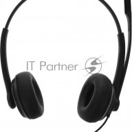 Гарнитура Yealink Yhs34 Dual Дуо, Проводная, Hd звук, Qd, Rj9, шт