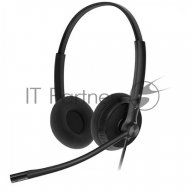 Гарнитура Yealink Yhs34 Dual Дуо, Проводная, Hd звук, Qd, Rj9, шт