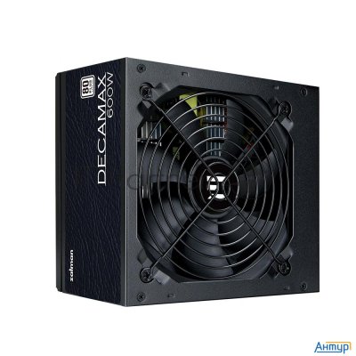 Блок питания Zalman Zm600-lx3, 600w, Atx12v V2.31, Apfc, 12cm Fan, 80+ 230v Eu, Retail
