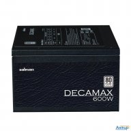 Блок питания Zalman Zm600-lx3, 600w, Atx12v V2.31, Apfc, 12cm Fan, 80+ 230v Eu, Retail