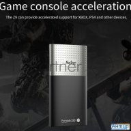 Внешний накопитель Ssd External Netac 250gb Z9 <nt01z9-250g-32bk> (usb3.2, Up To 550/480mbs, 90х47.5