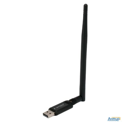 Gembird Сетевой адаптер Wifi+bluetooth 600 Мбит,двухдиап.с антенной, Usb,802.11b/a/g/n/ac, Rtl8821cu