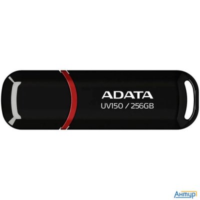 A-data Flash Drive 256gb Uv150 Auv150-256g-rbk Usb3.0 черный