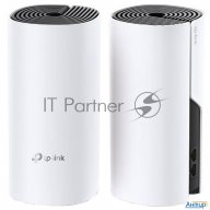 Роутер Tp-link Deco E4(2-pack) Ac1200 Домашняя Mesh Wi-fi система