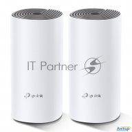 Роутер Tp-link Deco E4(2-pack) Ac1200 Домашняя Mesh Wi-fi система