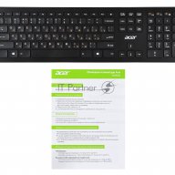 Клавиатура беспроводная Acer Okr010 [zl.kbdee.003]