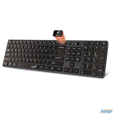 Клавиатура Genius Slimstar126 Black Usb [31310017402/31310017417]