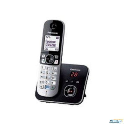Panasonic Kx-tg6821rub  (черный) {Беспроводной Dect,автоответчик,определитель номера,телефонный спра