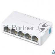 Коммутатор Mercusys Ms105, 5 портов Ethernet 100 Мбит/с