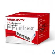Коммутатор Mercusys Ms105, 5 портов Ethernet 100 Мбит/с