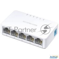 Коммутатор Mercusys Ms105, 5 портов Ethernet 100 Мбит/с