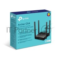 Роутер беспроводной Tp-link Archer C54 Ac1200 10/100base-tx черный