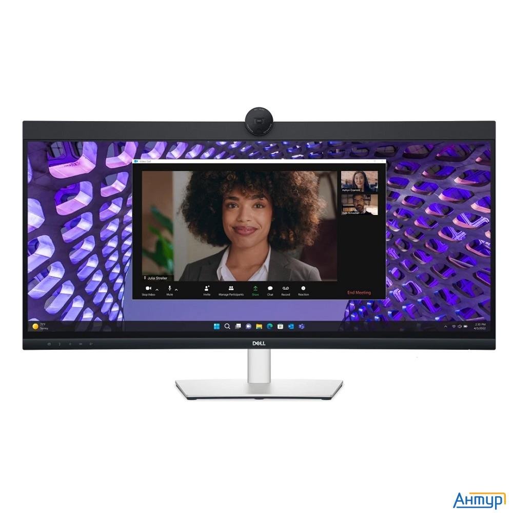 Lcd Dell 34.14" P3424web черный {ips 3440x1440 60hz 21:9 1000:1 300cd 178/178 Hdmi Displayport Usb M