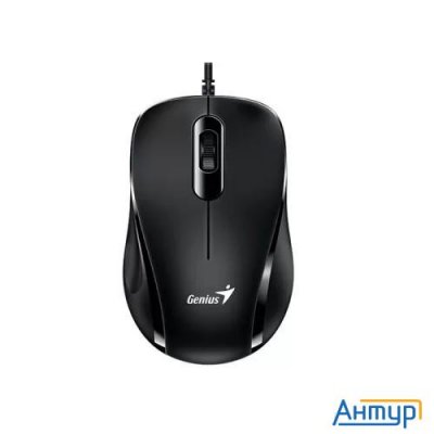 Мышь проводная Genius Dx-101, Black, Usb, разрешение 1200 Dpi. Цвет: черный
