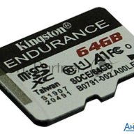 Флеш карта Microsd 64gb Kingston MicrosdНc Class 10 A1 Uhs-i Endurance 95r/30w  Card Only