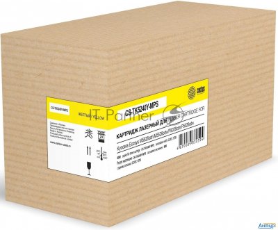 Картридж лазерный Cactus Cs-tk5240y-mps, желтый (6000стр.) для Kyocera Ecosys M5526cdn/m5526cdw/p502