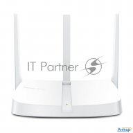 Маршрутизатор Mercusys Mw305r Wi-fi роутер 300 Мбит/с 2,4 ГГц, 1 порт Wan 10/100 Мбит/с + 4 порта La