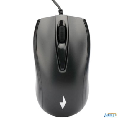 Gembird Mop-110 Black {Мышь, Usb, черный, 3 кнопки,  1000 Dpi, кабель 1.8м}