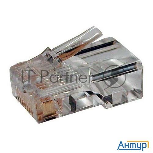 Коннектор Lan Rj-45 (8p8c), категория 5e. В упаковке 100 шт.
