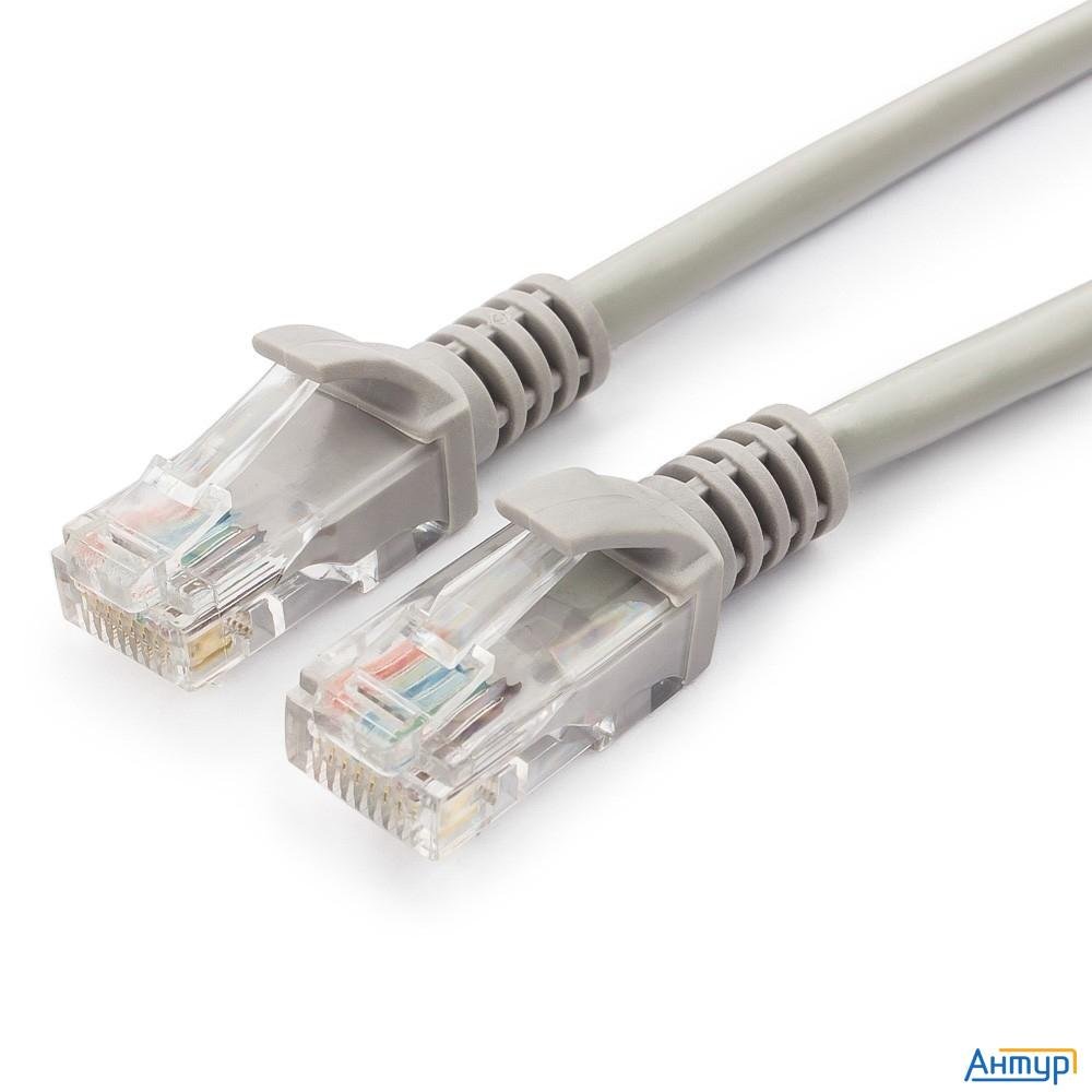 Cablexpert Патч-корд медный Utp Pp10-15m кат.5, 15м, литой, многожильный (серый)