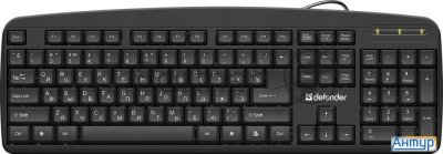 Клавиатура Usb Office Hb-910 Ru Black 45910 Defender