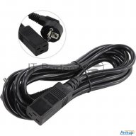 Exegate Ep280670rus Кабель питания Exegate Power Pc19-3p (Евровилка Schuko->С19) Vde-250v-3*1.5mm2,