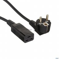Exegate Ep280670rus Кабель питания Exegate Power Pc19-3p (Евровилка Schuko->С19) Vde-250v-3*1.5mm2,