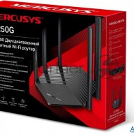 Роутер Mercusys Ac1900 Wireless Ac Gigabit Router, 600 Mbps At 2.4 Ghz + 1300 Mbps At 5 Ghz, 6?5dbi