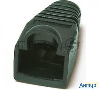 Изолирующий колпачок Hyperline Boot-bk-10 для разъемов Rj-45, черный (10 шт.)