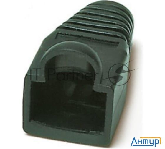 Изолирующий колпачок Hyperline Boot-bk-10 для разъемов Rj-45, черный (10 шт.)