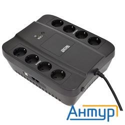 Powercom Spd-850u ИБП {line-interactive, 850va / 510w, Tower, Schuko, Usb} (688276)