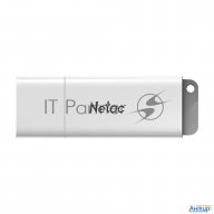 Флеш Диск Netac U185 64gb  Nt03u185n 064g 20wh , Usb2.0, с колпачком, пластиковая белая