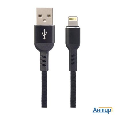 Perfeo Кабель для Iphone, Usb - 8 Pin (lightning), черный, длина 1 м., бокс (i4316)