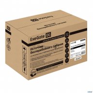 ИБП (инвертор, синус, для котла) Exegate Sinetower Sn-600.lcd.avr.2sh <600va/360w, чистая синусоида,