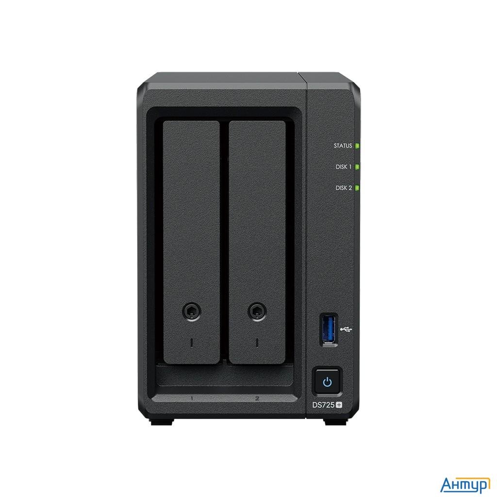 Synology Ds725+ СХД настольное исполнение 2bay No Hdd