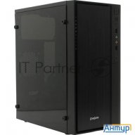 Корпус Minitower Exegate Ex283754rus Mevo-9301-rgb (matx, без БП, с окном, 2*usb+1*usb3.0, Hd аудио,