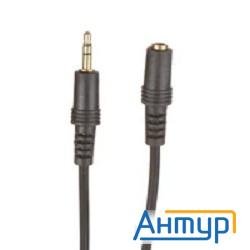 Exegate Ex284943rus Удлинитель звуковой Exegate Ex-cca-423-1.5 (3.5mm Jack M/3.5mm Jack F, 1,5м, поз