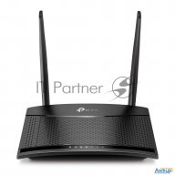 Роутер беспроводной Tp-link Tl-mr100 N300 10/100base-tx/4g(3g) Cat.4 черный