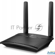 Роутер беспроводной Tp-link Tl-mr100 N300 10/100base-tx/4g(3g) Cat.4 черный