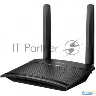 Роутер беспроводной Tp-link Tl-mr100 N300 10/100base-tx/4g(3g) Cat.4 черный