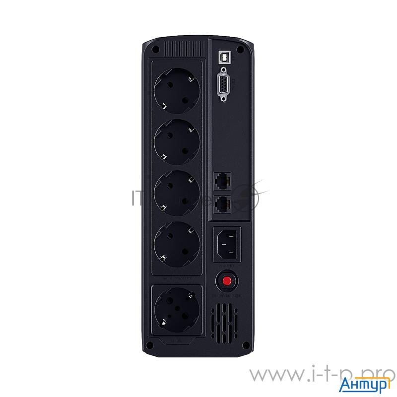 Источник бесперебойного питания Ups Cyberpower Vp1200elcd Line-interactive 1200va/720w Usb/rs-232/rj