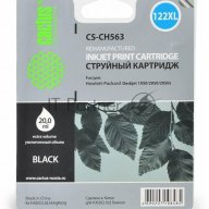 Картридж струйный Cactus Cs-ch563 №122xl черный (18 мл.) для Hp Deskjet 1050/2050/2050s