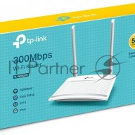 Роутер беспроводной Tp-link Tl-wr820n N300 10/100base-tx белый