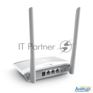 Роутер беспроводной Tp-link Tl-wr820n N300 10/100base-tx белый